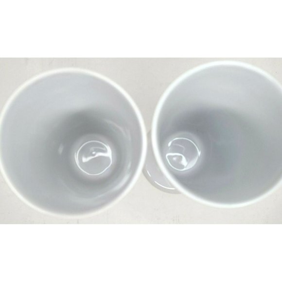 Lot (2) Oreo Cookie Ceramic Milkshake Cup Tall Sundae Dish Oreos Milk Shake Mug - Picture 4 of 7